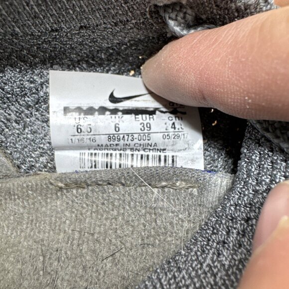 Nike NikeLab Air VaporMax 'Cool Grey' 899473-005 Men's Size US 6.5 - Picture 7 of 8